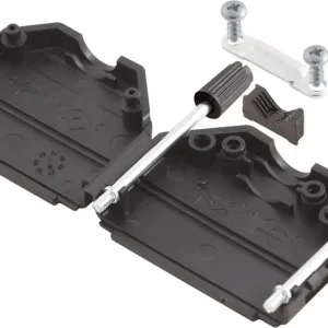 Cumpără online Conector D-SUB tată 9 pini 180° MH Connectors MHDPPK9-DB9P-K