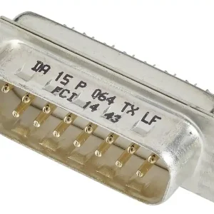 Conector D-SUB tată 9 pini 180° FCI D-SUB DE09P064TXLF Retur gratuit