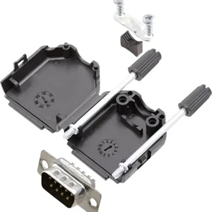 Set conector D-SUB tată 9 pini 180° encitech DPPK09-BK-DBP-K 6355-0001-01 Cumpără online