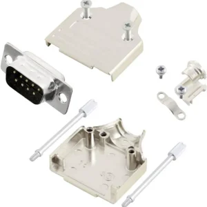 Preț promoțional Set conector D-SUB tată 9 pini 180° MH Connectors MHDM9-DM9P-K