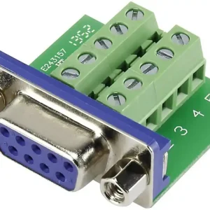 Preț promoțional Conector D-SUB mamă 9 pini 90˚ TRU COMPONENTS DSUB09F-10TB-2