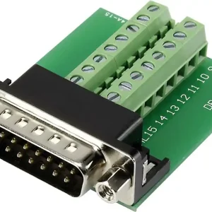 Vezi acum Conector D-SUB tată 15 pini 90˚ TRU COMPONENTS DSUB15M-16TB-2