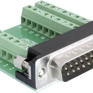 Preț redus Adaptor D-SUB tată 25 pini la bloc de conexiuni 27 pini 180° Delock 65318