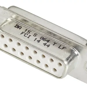 Conector D-SUB mamă 50 pini 180˚ terminale de lipire FCI DD50S064TLF Preț redus