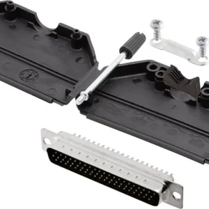 Retur ușor Set conector D-SUB tată 62 pini 180° encitech DPPK37-BK-HDP62-K 6355-0011-04