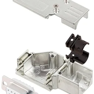 Retur ușor Set conector D-SUB mamă 9 pini 90° encitech DCMR09-FK-DBS-W-K 6355-8065-11