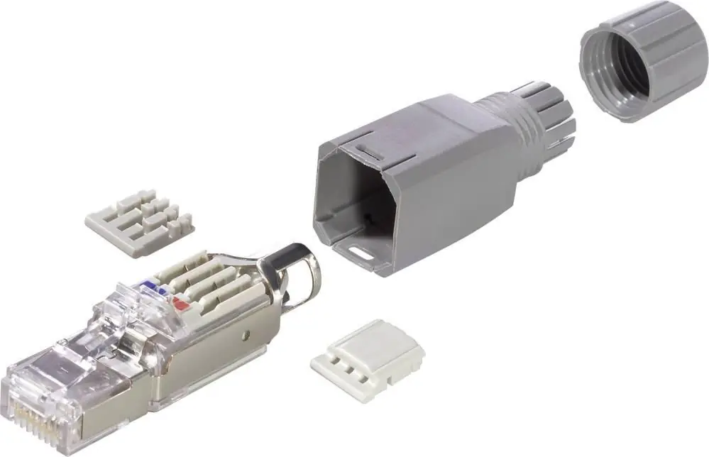 Lichidare de stoc Conector senzor/actuator tip FM45 mufă tată RJ45 pini 8P8C LAPP 21700540