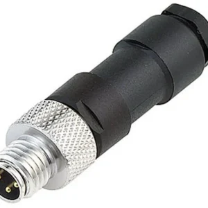 Transport gratuit Conector senzor/actuator M8, mufă tată 4 pini, 0,25 mm², AWG 24, 30 V, 4 A, IP67, Binder 99-3383-00-04