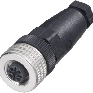 Livrare rapidă Conector senzor/actuator mufă mamă M12 4 pini Hirschmann 933 139-100-1