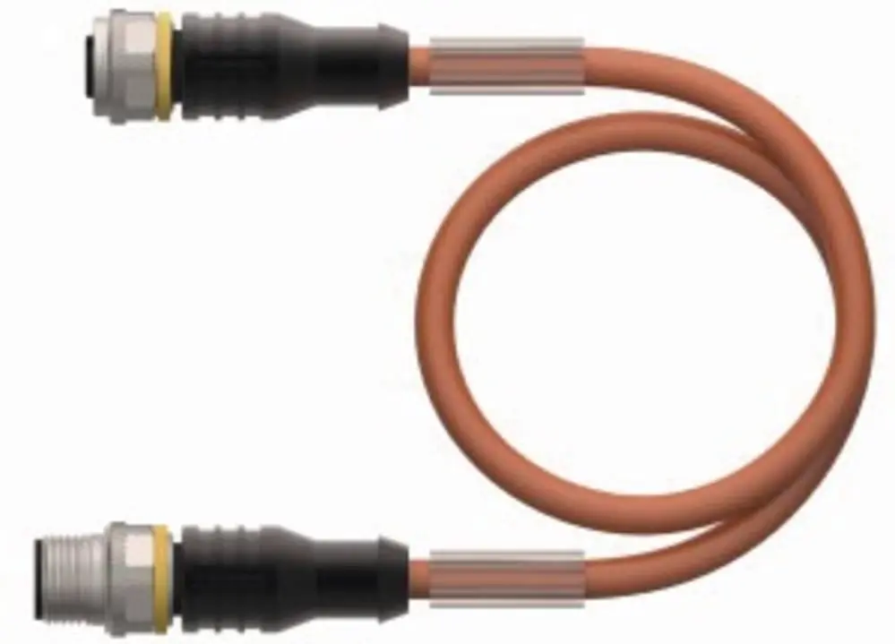Cablu senzor/actuator M12 2 m 4 pini Turck RKC4.4T-2-RSC4.4T/TXO 6627251 Calitate înaltă