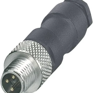 Conector senzor/actuator mufă tată M8 3 pini Phoenix Contact SACC-M 8MS-3CON-M-SW 1501252 Retur ușor