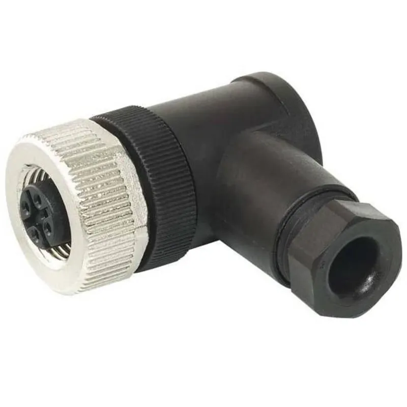 Conector senzor/actuator mufă M12 mamă în unghi 5 pini Murr Elektronik 7000-13041-0000000 Plată securizată