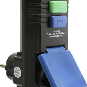 Livrare rapidă Adaptor protecție diferențială RCD 230 V 16 A negru IP 44 AS Schwabe 45230