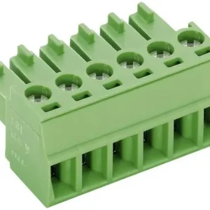 Livrare gratuită Mufă mamă cablu-PCB PTR AKZ1550 4 pini pas pini 3.81 mm verde