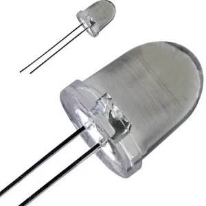 Led alb ultra-luminos „LowCost", 10 mm, 80000 mcd Expediere rapidă