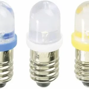 Plată sigură Lampă cu led Barthelme, soclu E10, 50000 h, 230 V, albastru