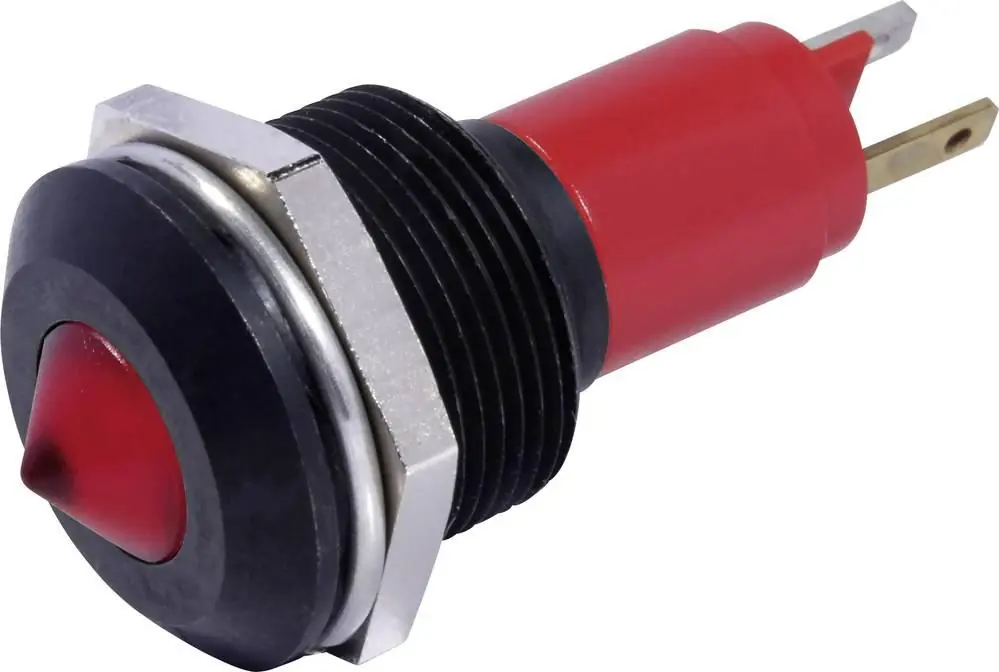 Reducere extra Lampǎ de semnalizare cu led CML, 19 mm, 12 V/AC/DC