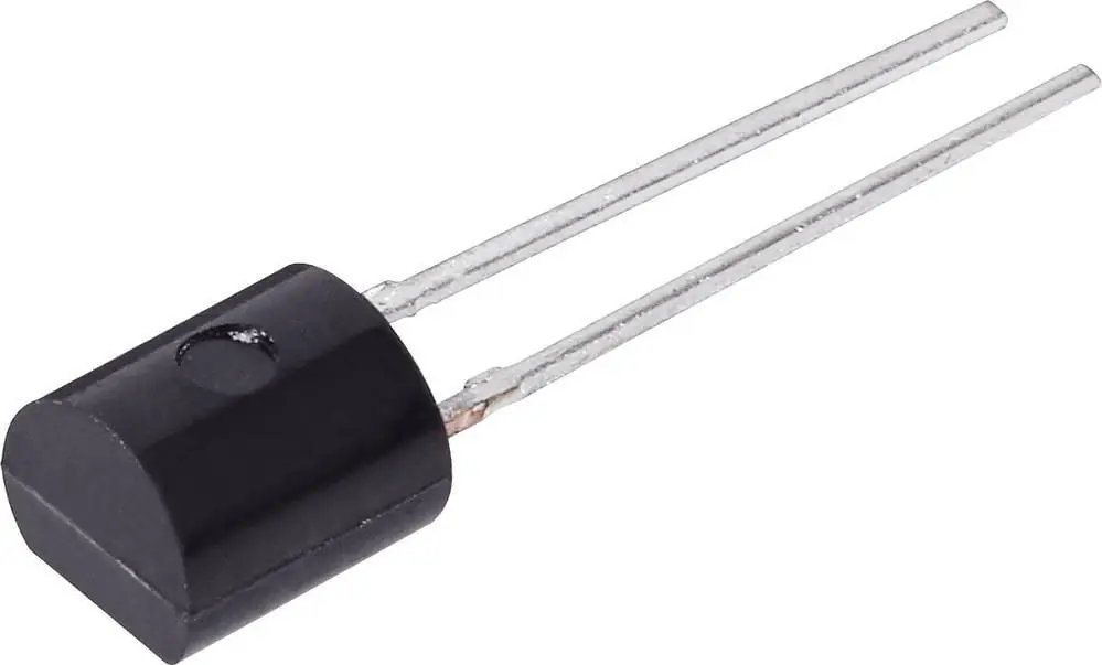 Ultima șansă Senzor de temperatură -50 la +150 °C 1970 Ω TO-92 Infineon Technologies KTY 11-5