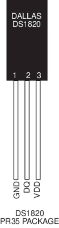 Senzor de temperatură cu ieşire digitală directă Dallas DS18S20 Promoție