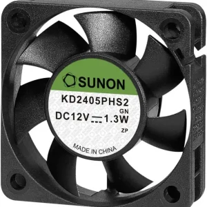 Ventilator axial 24 V/DC 21.97 m³/h (L x l x î) 50 x 50 x 15 mm Sunon MF50152V2-1000U-A99 Popular