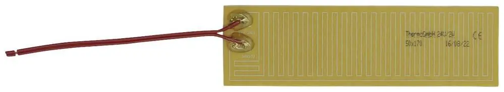 Folie de încălzire autoadezivă poliester 24 V 2 W IPX4 (L x l) 170 mm x 50 mm Thermo TECH Reducere