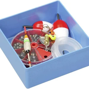 Compartiment cutie de depozitare (L x l x î) 108 x 108 x 45 mm albastru Allit 456302 Preț promoțional