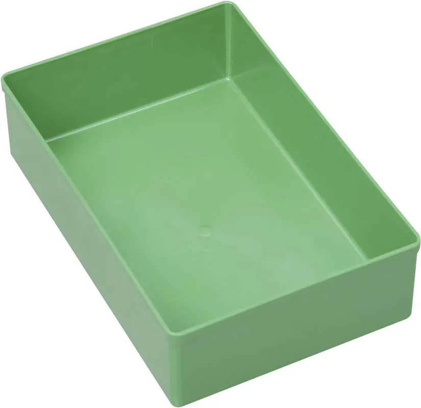 Compartiment cutie de depozitare (L x l x î) 108 x 162 x 45 mm verde Allit 456303 Lichidare de stoc