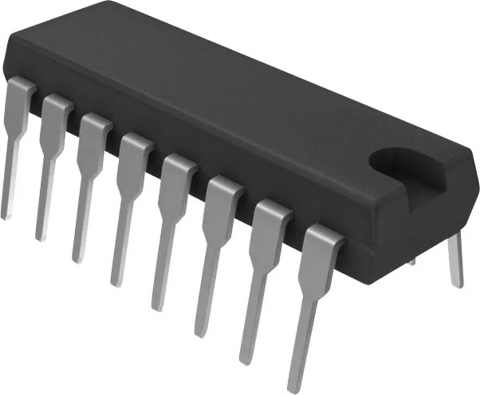 Matrice de tranzistoare ULN2001A DIP-16 7 canale NPN - Darlington STMicroelectronics Preț redus