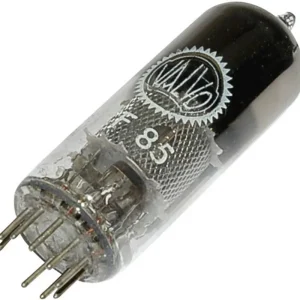 Plată securizată Tub electronic pentodă EF 85 = 6 BY 7 250 V 10 mA 9 pini soclu noval