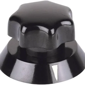 Comandă acum Buton rotativ Mentor cu disc indicator, negru, diametrul axei 6 mm