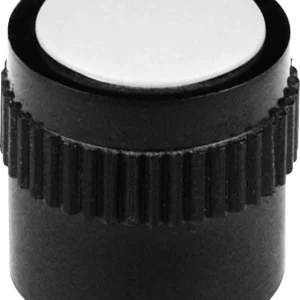 Buton Mentor cu falcă de prindere, seria 15, negru, diametrul axei 6 mm Expediere rapidă