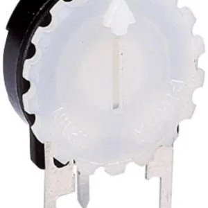 Ieftin Buton moletat Piher pentru PT 15 N, negru