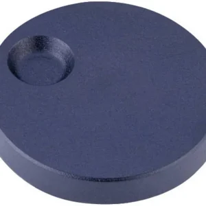 Buton rotativ cu nișă pentru deget ALPS, fixare prin conector, Ø ax 6 mm, antracit Reducere specială