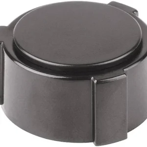 Capac Mentor pentru buton Ø 28 mm, negru Doar azi