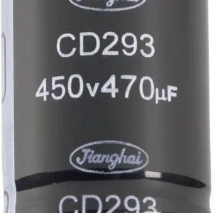 Condensator electrolitic 470 µF 250 V 1 buc. Jianghai ECS2EBZ471MT6P23030 Bestseller