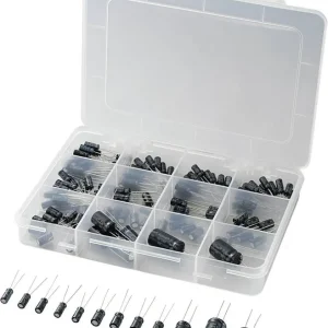 Noutate TRU COMPONENTS Set condensatoare electrolitice cu pini radiali 148 buc.