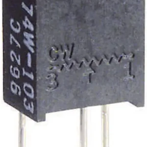 Potenţiometru multifuncțional multitură Visay, regulator sus, tip 74 W, 100 Ω Livrare gratuită