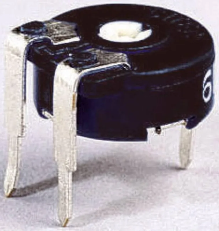 Retur ușor Potenţiometru miniatură orizontal Piher PT 10 LV, 250 Ω