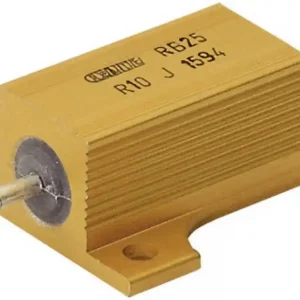 Lichidare de stoc Rezistență de putere 4,7 Ω, axială, 25 W, ATE Electronics RB25/, 1 buc.