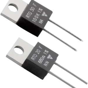 Reduceri Rezistență de putere 10 Ω, axială, TO-220, 20 W, Vishay RTO 20 F, 1 buc.