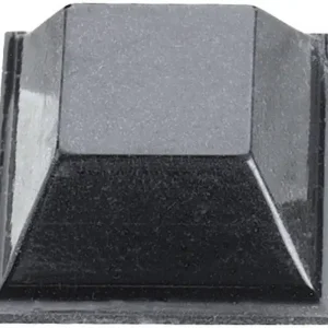 Preferatul clienților Picioruș de aparat autoadeziv 3M, 12,7 x 12,7 x 5,8 mm, poliuretan negru