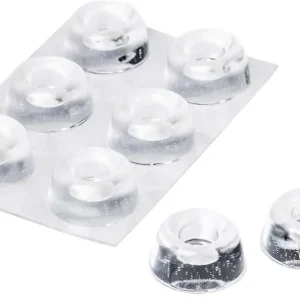 Set amortizoare elastice Bumpon 3M, 22,3 x 10,1 mm, poliuretan transparent Cumpărături sigure