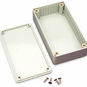 Carcasă euro ABS gri deschis (RAL 7035) Hammond Electronics 1591BGY Super ofertă