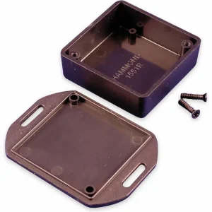 Carcasă euro ABS negru Hammond Electronics 1551RFLBK Reducere