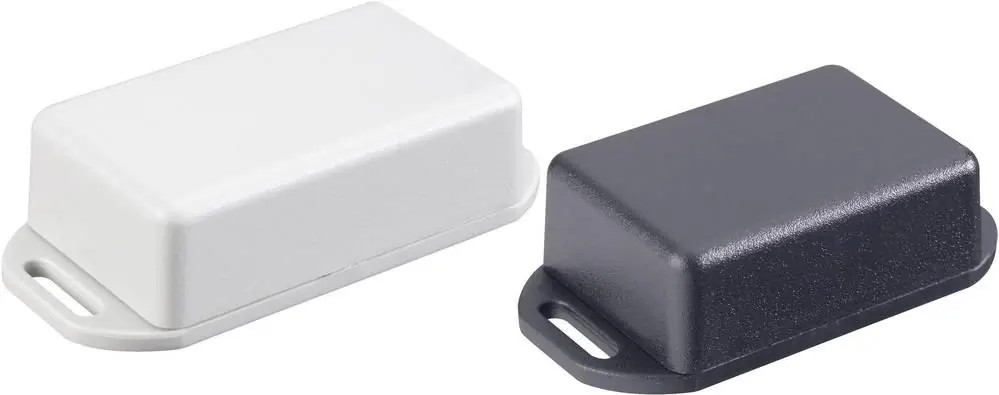 Carcasă euro ABS gri deschis (RAL 7035) Hammond Electronics 1551PFLGY Cel mai bun preț