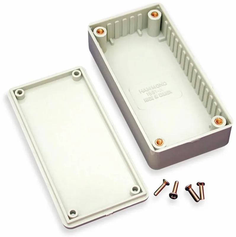 Carcasă euro ABS gri deschis (RAL 7035) Hammond Electronics 1591AGY Reduceri