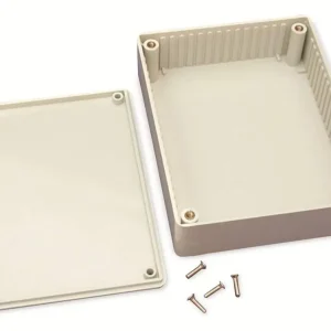 Carcasă euro ABS gri deschis (RAL 7035) Hammond Electronics 1591GGY Cumpără online