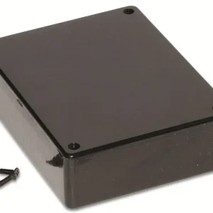 Comandă acum Carcasă euro ABS negru Hammond Electronics 1591GBK