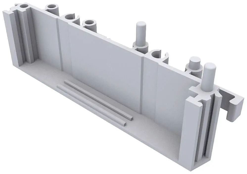 Parte finală suport PCB, extensibil (L x l) 22.50 mm x 72 mm Camdenboss CIME/M/SEF2250 Bestseller