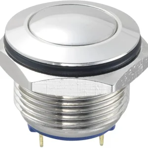 Buton de comandă 48 V/DC 2 A 1 x OFF/(ON) cu revenire IP65 Tru Components GQ16B-10/J/N Cel mai vândut